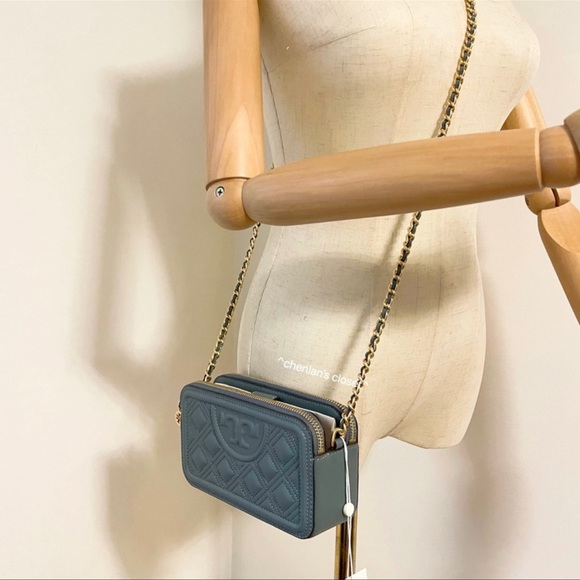 🎀NeW! Tory Burch Fleming Double Zip Mini Bag - Picture 16 of 16